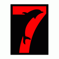 Los Siete Delfines logo vector logo