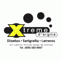 Xtreme Designs logo vector logo