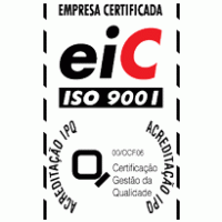 eic iso 9001 logo vector logo