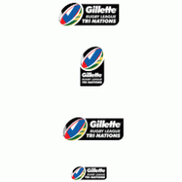Gillette Tri-Nations logo vector logo
