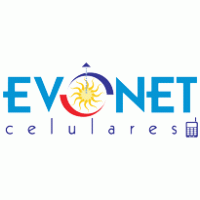 evonet celulares logo vector logo