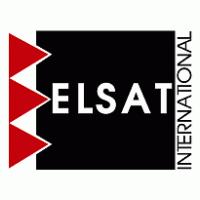 Elsat logo vector logo