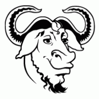 Wikipedia GNU General Public License logo vector logo