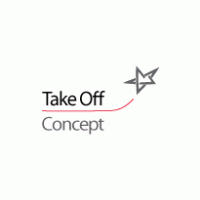 Take Off Concept logo vector logo