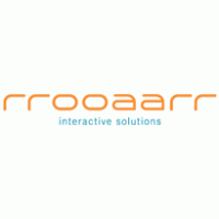 rrooaarr interactive solutions logo vector logo