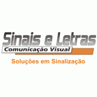 SINAIS E LETRAS logo vector logo