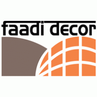 Faadi decor logo vector logo