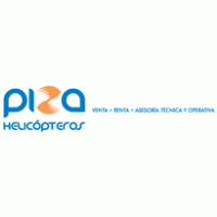 helicopteros piza logo vector logo