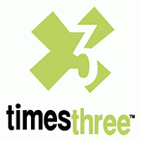 TimesThree logo vector logo