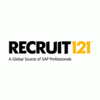 Recruit 121 logo vector logo