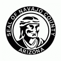 Navajjo county logo vector logo