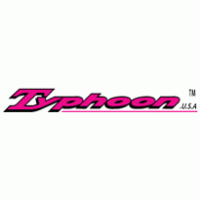 typhoon logo vector logo