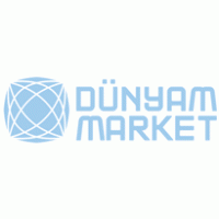 dunyam market logo vector logo