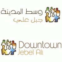 Downtown Jebel Ali logo vector logo