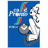 Pronto Caffe logo vector logo