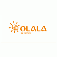 Olala kelionės logo vector logo