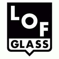 LOF Glass logo vector logo