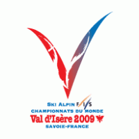 Val d’Isère 2009 logo vector logo