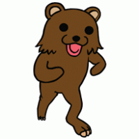 Pedobear logo vector logo