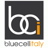 BlueCell Italy logo vector logo