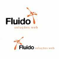 Fluido Soluções Web logo vector logo