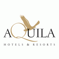 Aquila hotels logo vector logo