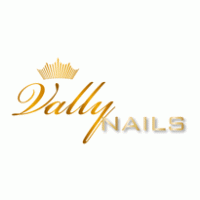 Vally Nails logo vector logo