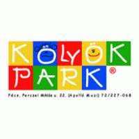 Kölyök park logo vector logo