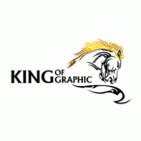 KING OF GRAPHIC logo vector logo