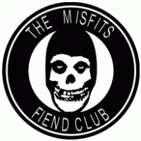 misfits fiend club logo vector logo