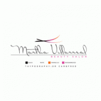 MARTHA VILLARREAL BEAUTY SALON logo vector logo