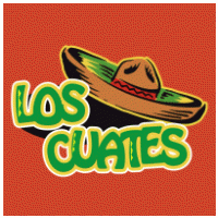 los cuates logo vector logo