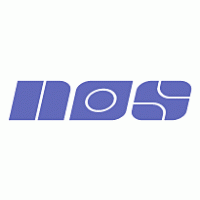 NOS logo vector logo