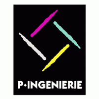 P-Ingenierie logo vector logo