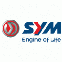 SYM Motor logo vector logo