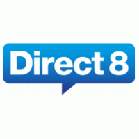 Direct 8 logo vector logo