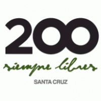 200 Años Bicentenario Santa Cruz logo vector logo