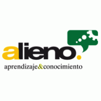 Alieno logo vector logo