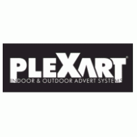 Plexart Indoor Outdoor Advert System logo vector logo