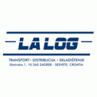 LA LOG logo vector logo