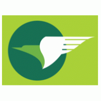 Pássaro Verde logo vector logo