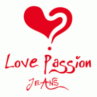 Love Passion Jeans logo vector logo