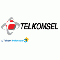Telkomsel logo vector logo