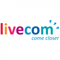 Livecom logo vector logo