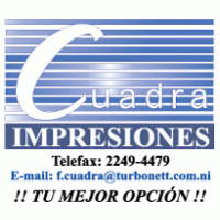 Impresiones CUADRA logo vector logo