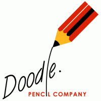 Doodle Pencils logo vector logo
