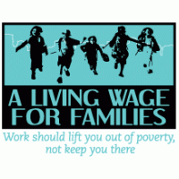 Living Wage for Families logo vector logo