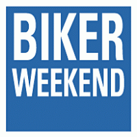 Biker Weekend logo vector logo