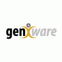 genXware logo vector logo