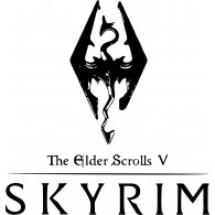 Skyrim logo vector logo